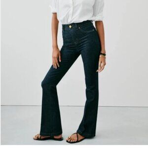 Spanx SPANXshape EveryWear Flare Jeans, Raw Indigo / Petite / M
